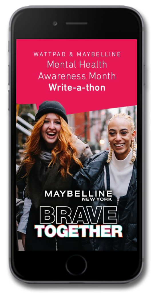 Maybelline 2022 case study - Phone Website Asset